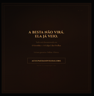 Blog - A Culpa é das Ovelhas